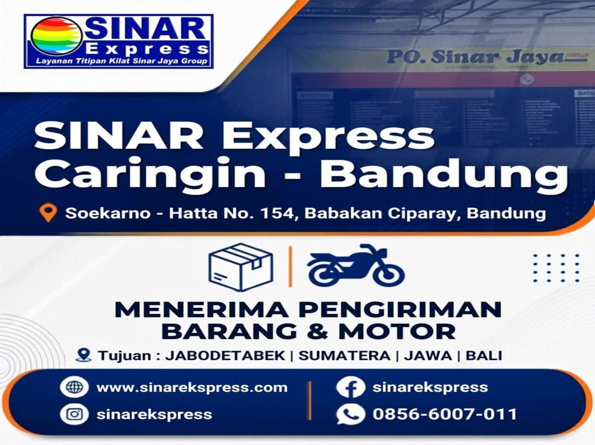 Alamat Baru Sinar Express Caringin